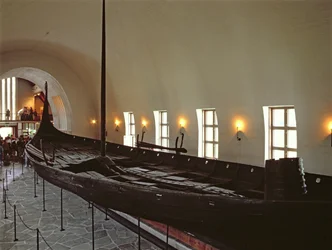 Oseburg Langschip, gebouwd c.815-20 AD